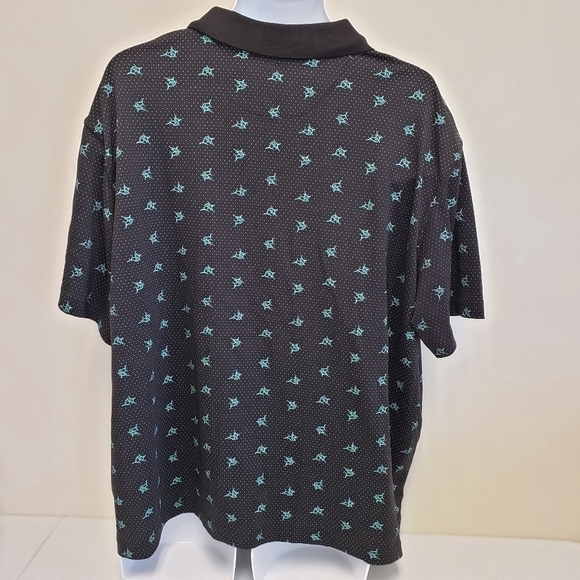 Haggar Clothing Fish Swordfish Mens Short Sleeve Shirt Size XXL - Picture 2 of 5